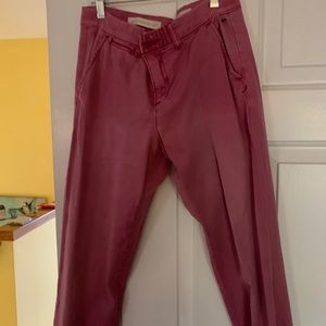 Pink chinos